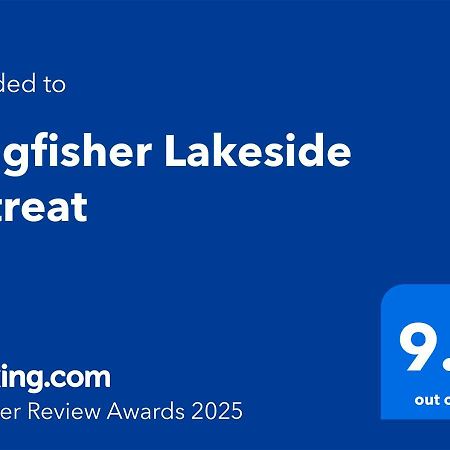 Kingfisher Lakeside Retreat Trafalgar Bagian luar foto